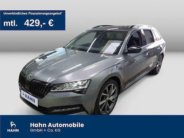Grau Gebraucht 2022 Skoda Superb SportLine Kombi | 31.930 € (Fairer Preis) - Bild 1/3