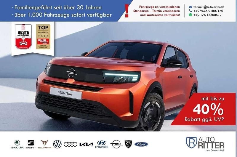 Kanyon orange metallic/orange Neu 2025 Opel Frontera Edition SUV | 22.590 € (Guter Preis) - Bild 1/4