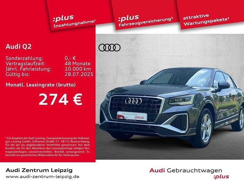 Daytonagrau perleffekt Gebraucht 2024 Audi Q2 S-Line SUV | 30.880 € (Etwas zu teuer) - Bild 1/3