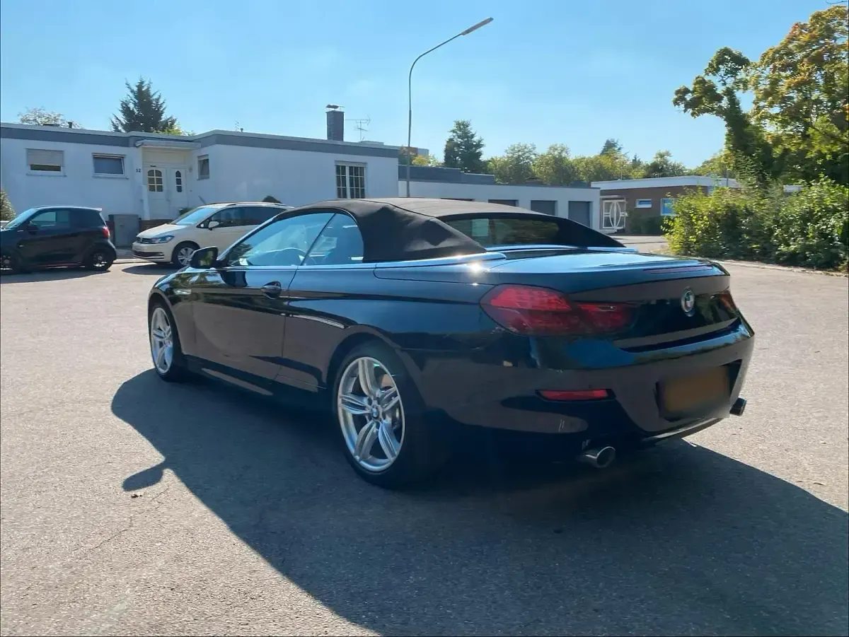 Gebraucht BMW 640 Cabriolet Sport Line 313 PS (230 kW) 2015 Schwarz Cabrio