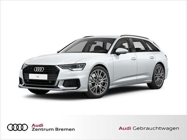 Gletscherweiß metallic Gebraucht 2023 Audi A6 Design Kombi | 46.940 € (Fairer Preis) - Bild 1/4