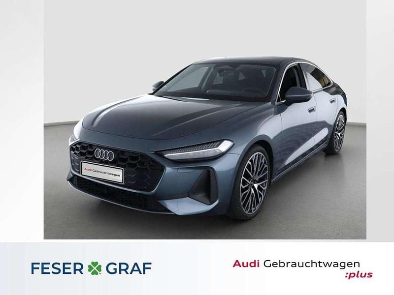 Horizontblau metallic Gebraucht 2024 Audi A5 Ambiente Coupé | 52.890 € (Superpreis) - Bild 1/4