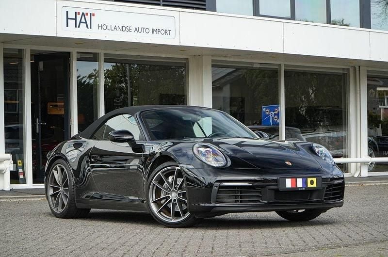 Schwarz Gebraucht 2021 Porsche 911 Carrera Cabriolet Cabrio | 115.900 € (Guter Preis) - Bild 1/4