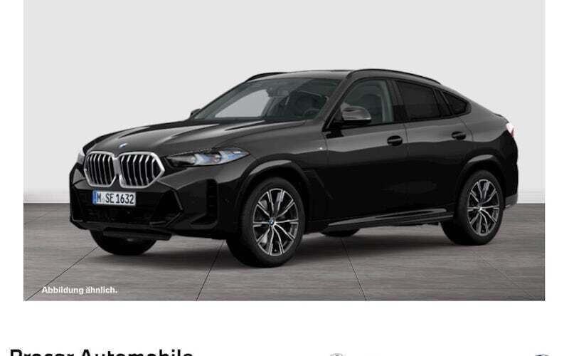 Black sapphire metallic Gebraucht 2024 BMW X6 M Sport SUV | 86.340 € (Superpreis) - Bild 1/4