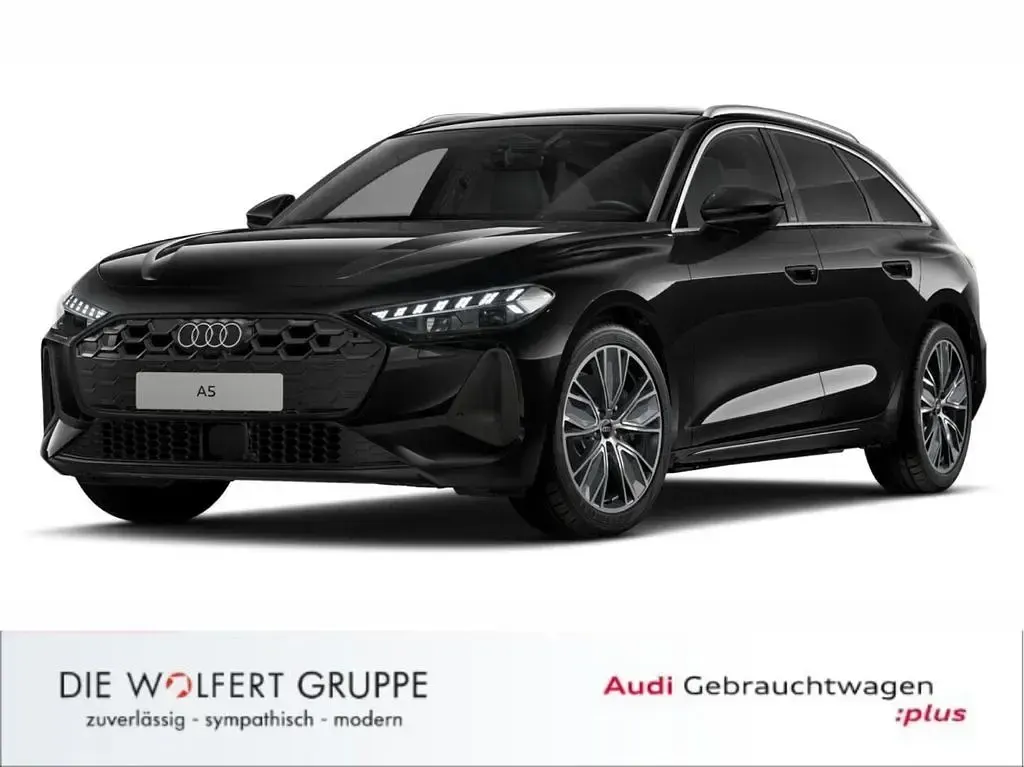 Gebraucht Audi A5 Basis 204 PS (150 kW) 2025 Mythosschwarz metallic Kombi