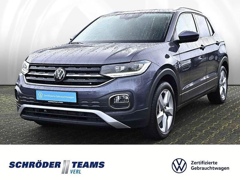 Grau Gebraucht 2021 VW T-Cross Style SUV | 23.590 € (Fairer Preis) - Bild 1/4