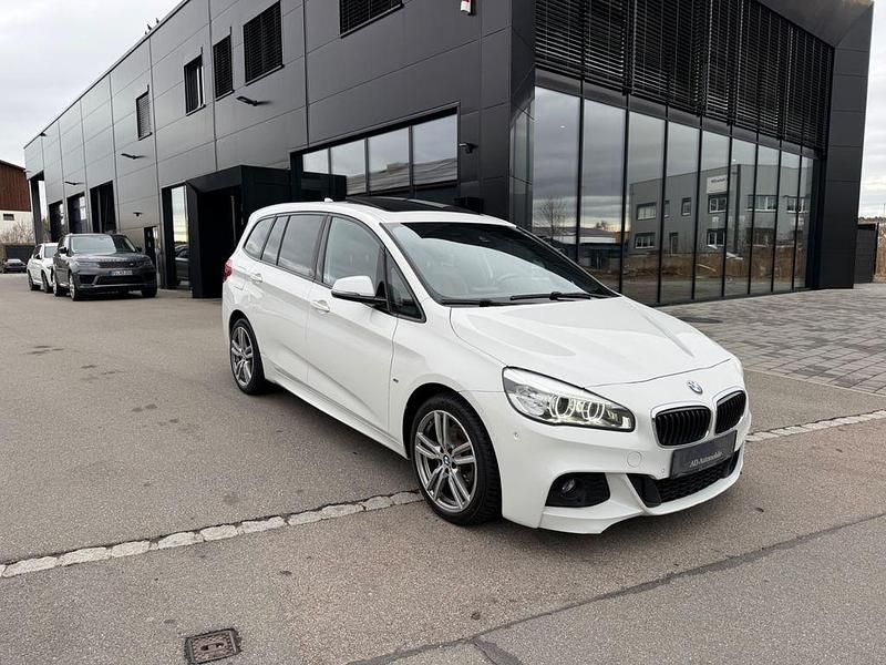 Gebraucht BMW 218 Gran Tourer Shadowline 150 PS (110 kW) 2016 Weiß Van / Kleinbus