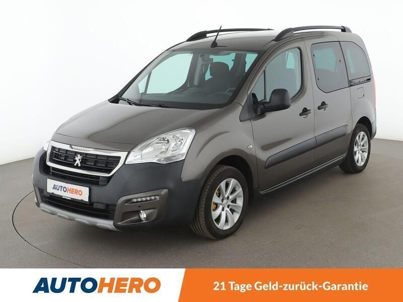Grau Gebraucht 2018 Peugeot Partner Outdoor Van / Kleinbus | 15.600 € (Fairer Preis) - Bild 1/3