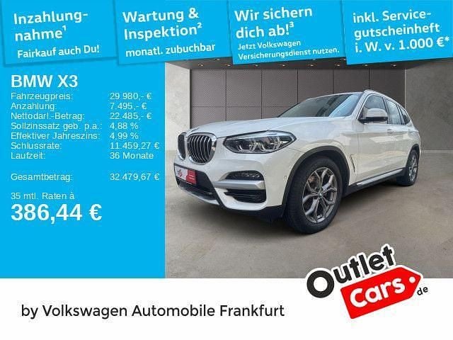 Weiß Gebraucht 2021 BMW X3 xLine SUV | 29.980 € (Guter Preis) - Bild 1/3