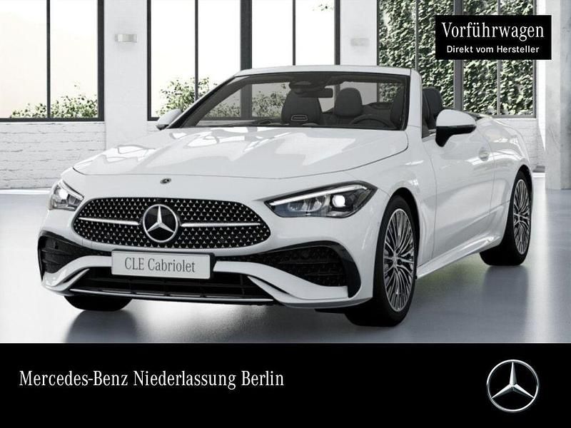 Weiß Gebraucht 2025 Mercedes CLE200 AMG Cabrio | 60.500 € - Bild 1/4