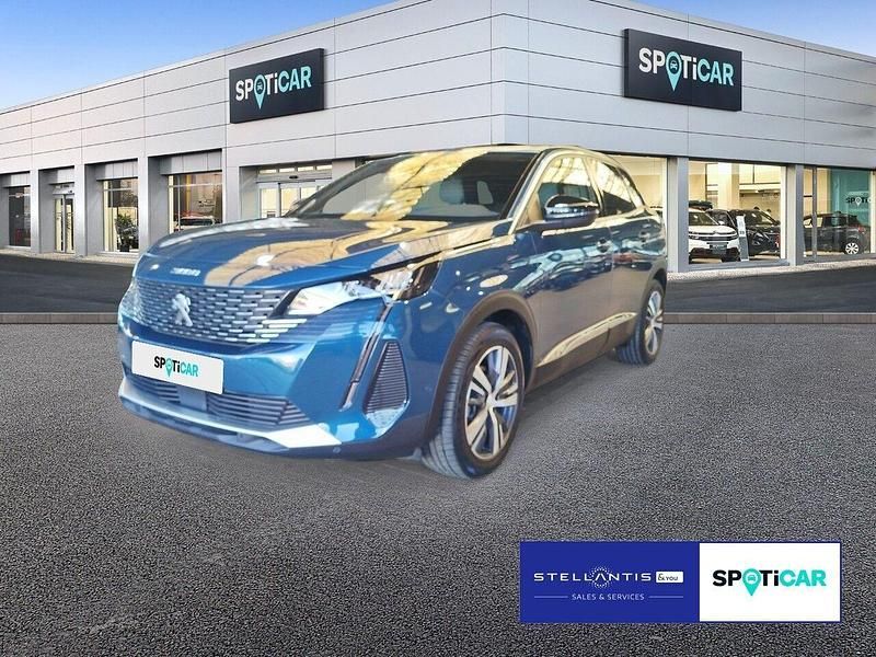 Blau Gebraucht 2023 Peugeot 3008 Allure SUV | 19.379 € (Superpreis) - Bild 1/3