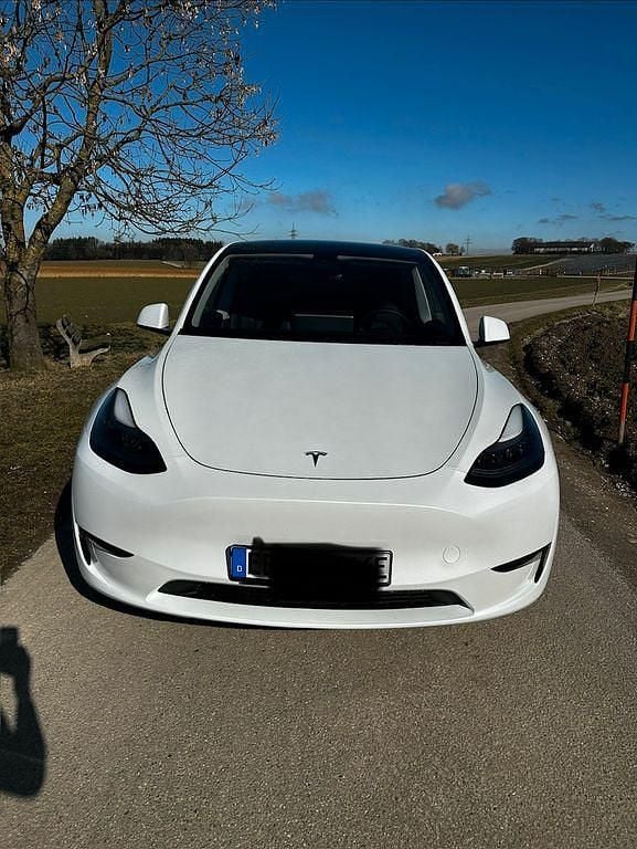 Gebraucht Tesla Model Y Long Range AWD 378 kW (514 PS) 2022 Weiß SUV