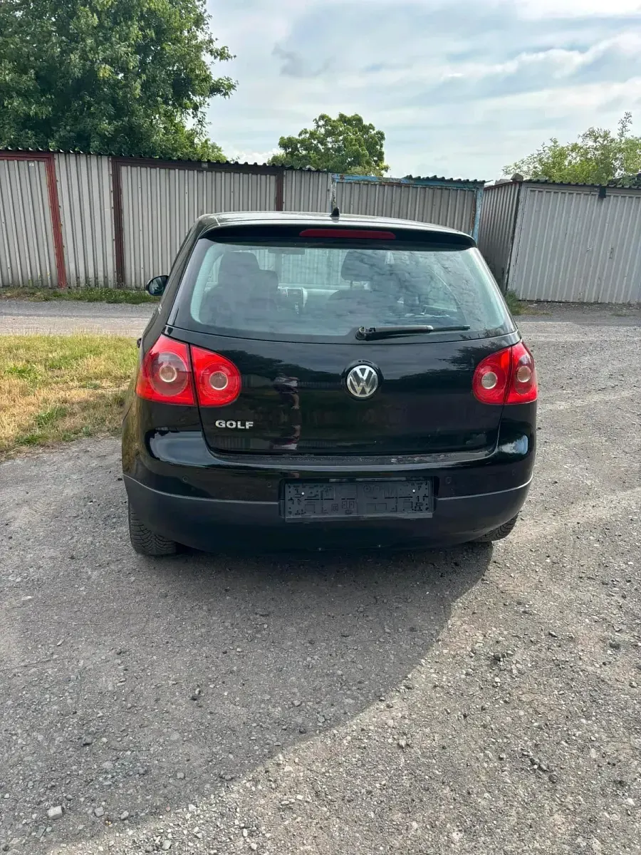Gebraucht VW Golf V 2005 Schwarz Kleinwagen
