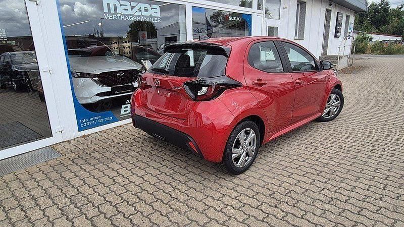Neu Mazda 2 Exclusive 116 PS (85 kW) 2025 Formal red Limousine