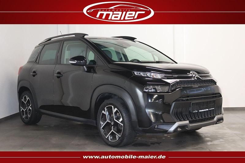 Schwarz Gebraucht 2023 Citroën C3 Aircross Shine SUV | 14.799 € (Superpreis) - Bild 1/4