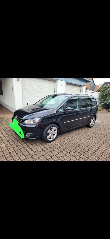 Gebraucht VW Touran 170 PS (125 kW) 2012 Schwarz Van / Kleinbus