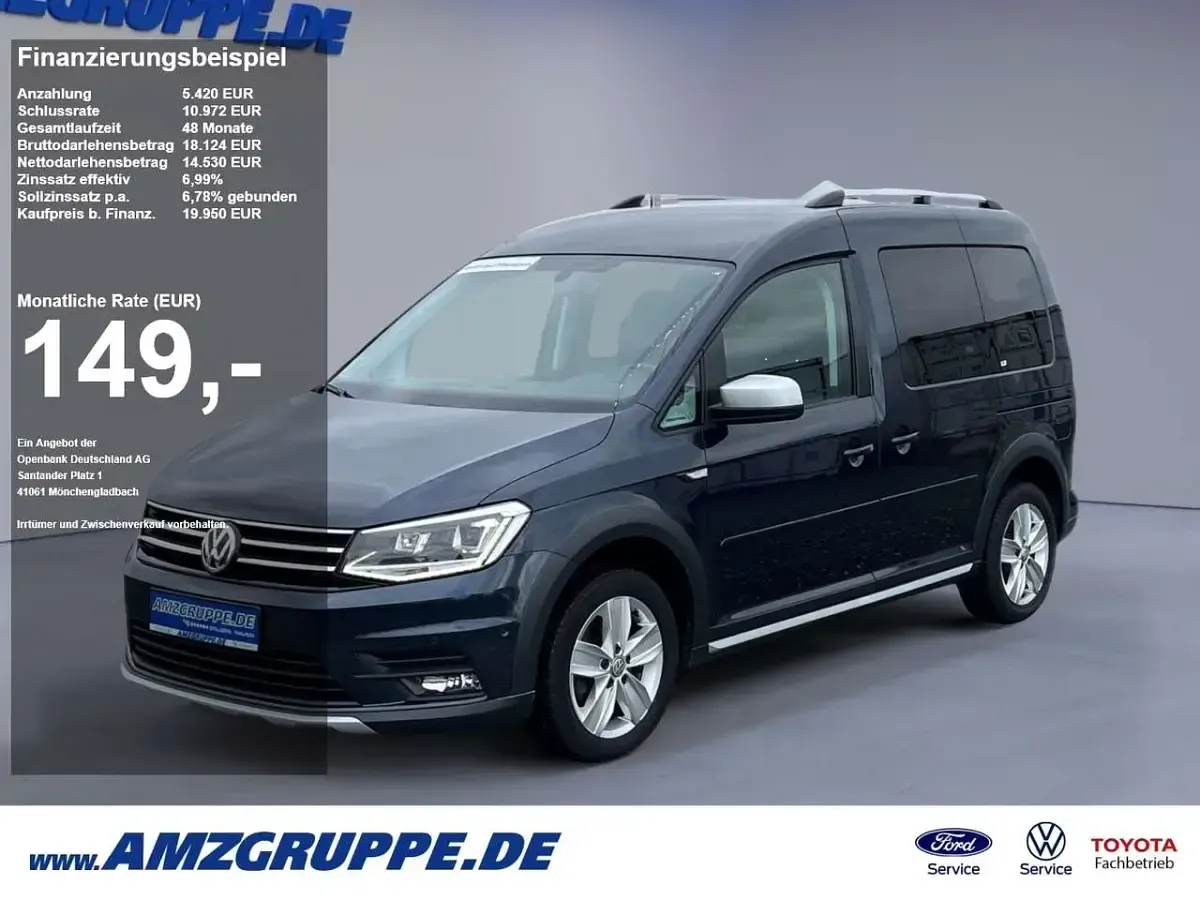 Gebraucht VW Caddy 102 PS (75 kW) 2019 Van / Kleinbus