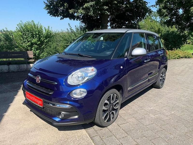 Venezia blau met. (dach grau) Gebraucht 2018 Fiat 500L Mirror Van / Kleinbus | 10.290 € (Guter Preis) - Bild 1/4