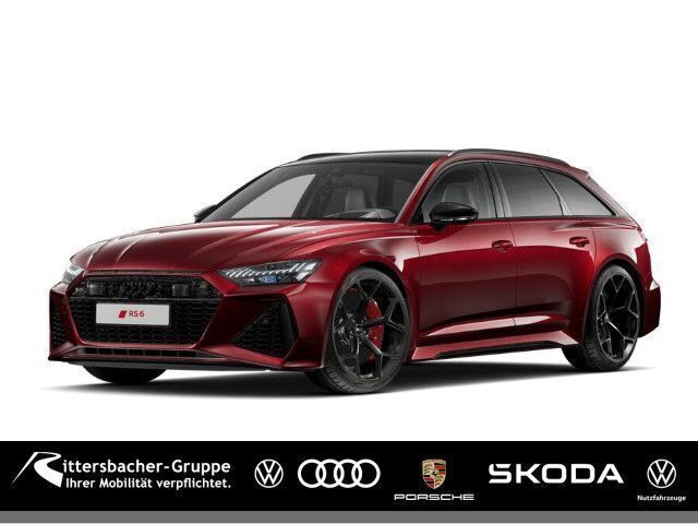 Rot Neu 2025 Audi RS6 Performance Kombi | 150.900 € (Superpreis) - Bild 1/4