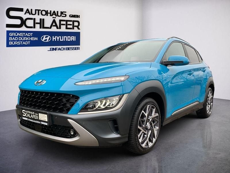 Gebraucht Hyundai Kona Prime 141 PS (103 kW) 2023 Blau SUV