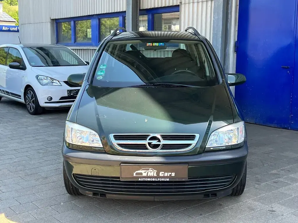 Gebraucht Opel Zafira Elegance 125 PS (91 kW) 2003 Grün Van / Kleinbus