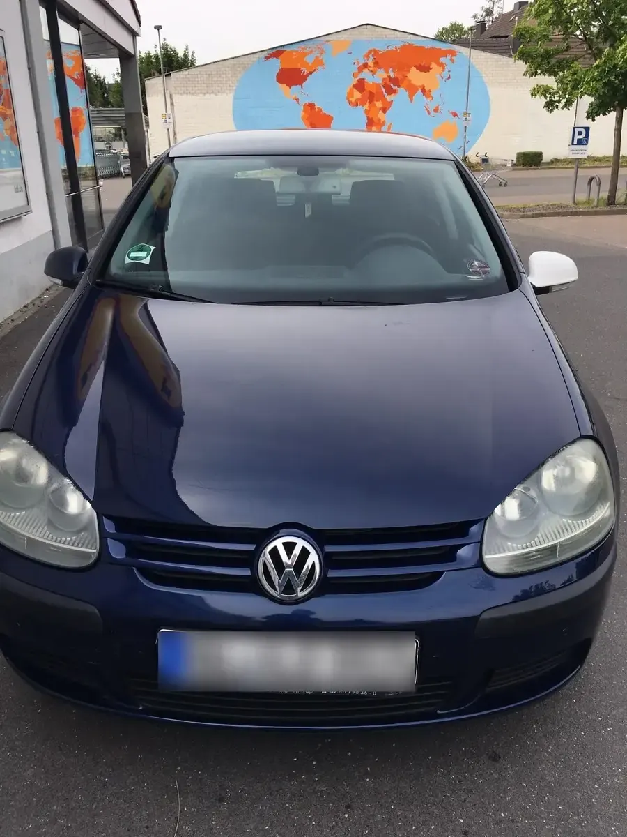 Gebraucht VW Golf V 101 PS (74 kW) 2008 Blau Kleinwagen
