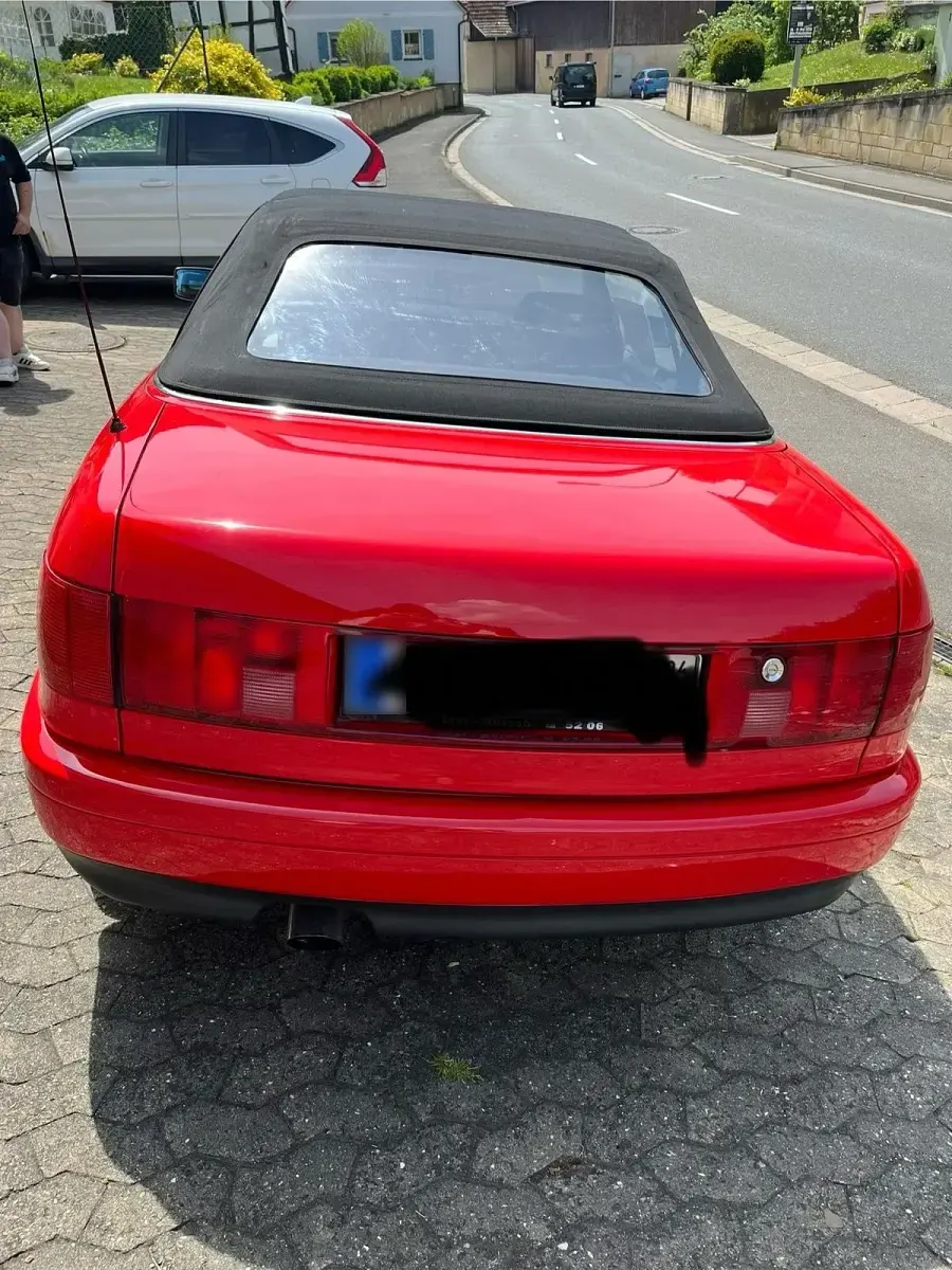 Gebraucht Audi Cabriolet 115 PS (84 kW) 1994 Rot Cabrio