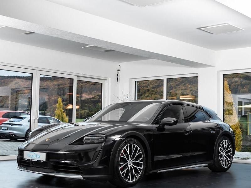 Schwarz Gebraucht 2021 Porsche Taycan 4S Cross Turismo Limousine | 54.600 € (Superpreis) - Bild 1/4