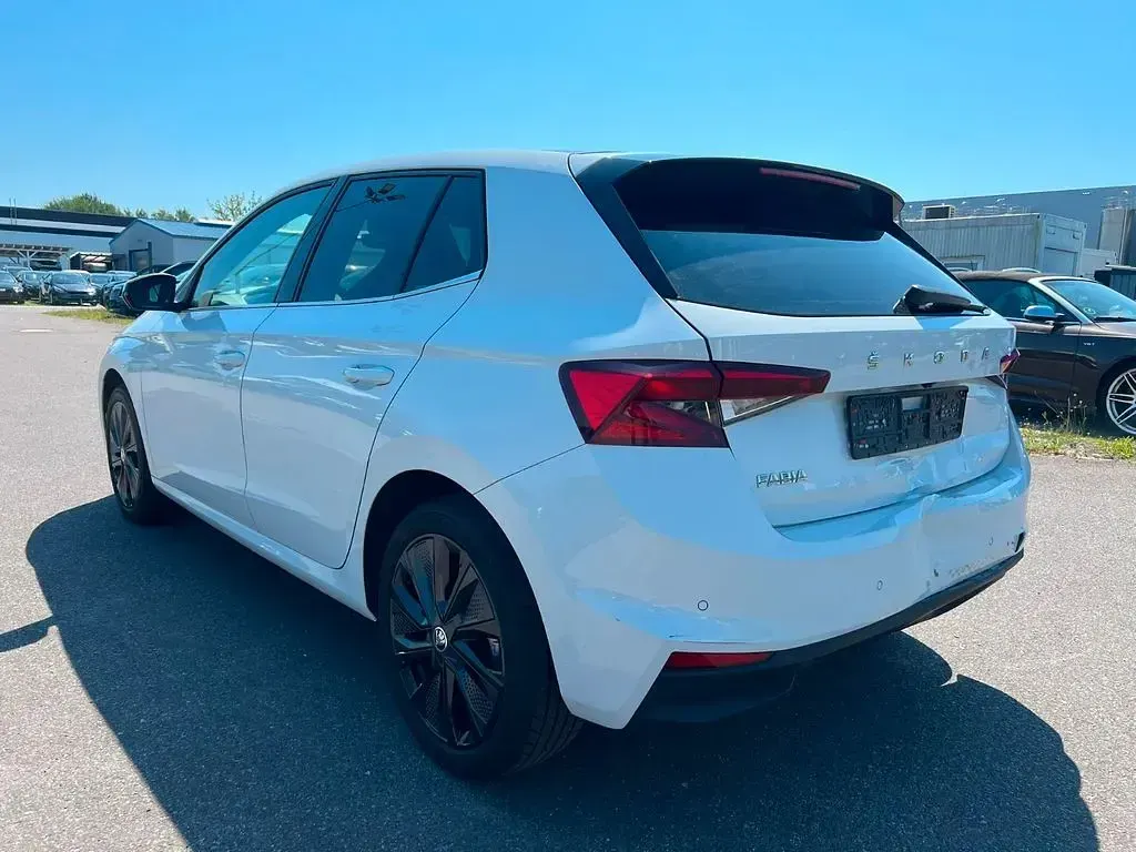 Gebraucht Skoda Fabia Style 110 PS (80 kW) 2023 Weiß Kleinwagen