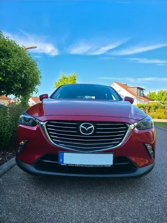 Gebraucht Mazda CX-3 Sports-Line 120 PS (88 kW) 2016 Rot SUV