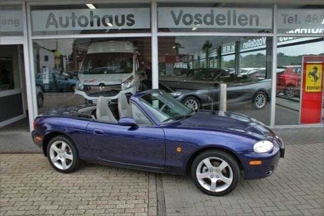 Gebraucht Mazda MX5 110 PS (80 kW) 2003 Violett metallic Cabrio