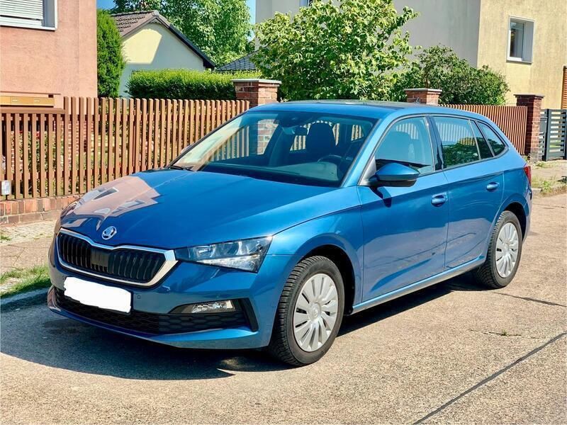 Blau Gebraucht 2020 Skoda Scala Kleinwagen | 14.000 € (Superpreis) - Bild 1/4