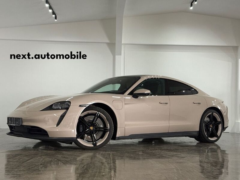 Beige Gebraucht 2022 Porsche Taycan 4S Limousine | 66.490 € (Guter Preis) - Bild 1/3