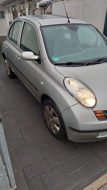 Gebraucht Nissan Micra Acenta 80 PS (58 kW) 2003 Silber Kleinwagen