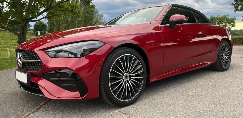 Rot Gebraucht 2024 Mercedes CLE200 Premium Plus Cabrio | 63.099 € - Bild 1/4