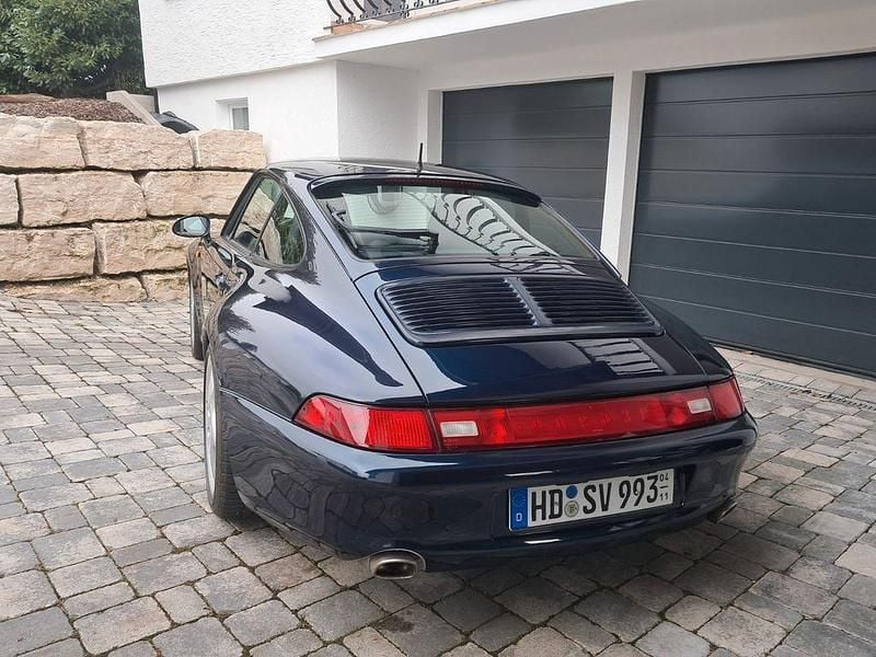 Blau Gebraucht 1997 Porsche 993 Coupé | 94.993 € - Bild 1/4