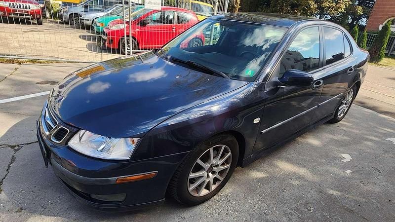 Blau Gebraucht 2005 Saab 9-3 Limousine | 1.000 € - Bild 1/4