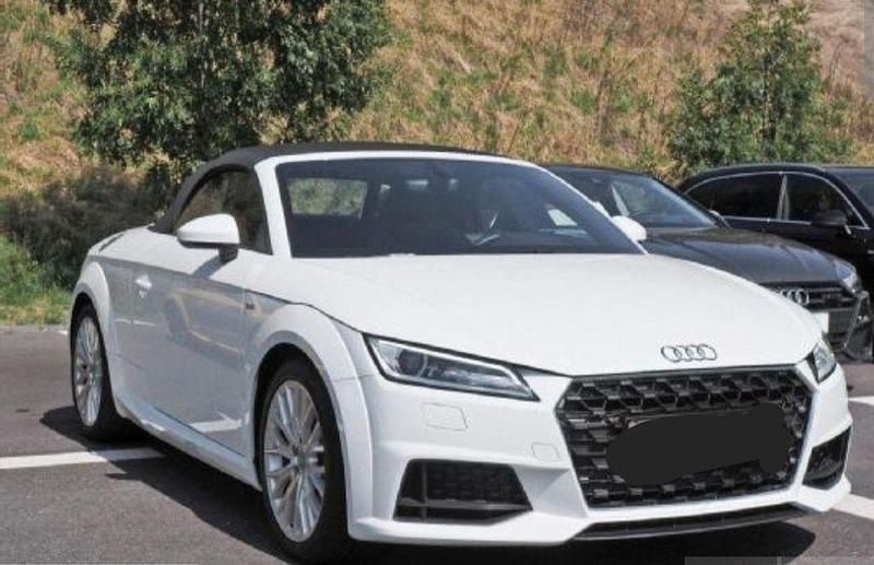 Weiß Gebraucht 2019 Audi TT Roadster S-Line Cabrio | 32.600 € (Fairer Preis) - Bild 1/4