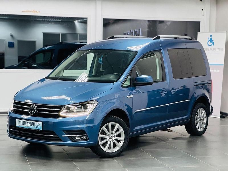 Gebraucht VW Caddy Highline 131 PS (96 kW) 2018 Blau Van / Kleinbus