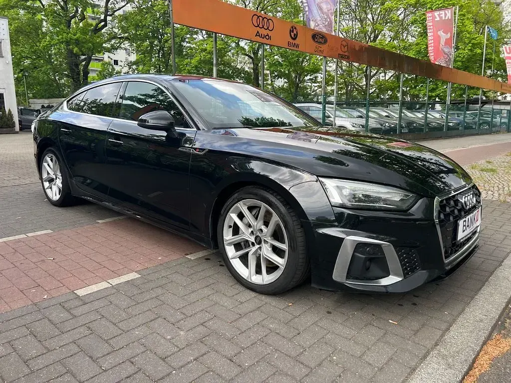 Gebraucht Audi A5 Sportback S-Line 286 PS (210 kW) 2021 Schwarz Kleinwagen