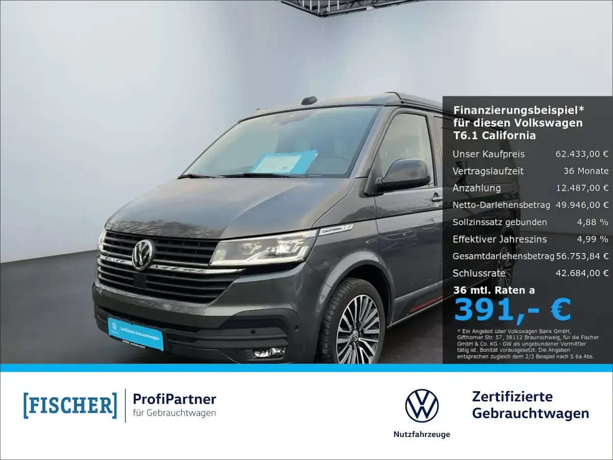 Gebraucht VW California Beach 204 PS (150 kW) 2022 Van