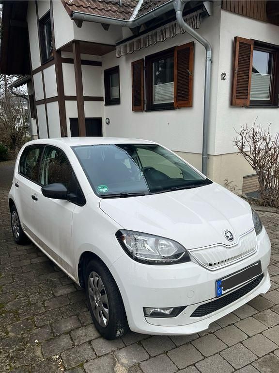 Gebraucht Skoda Citigo-e IV Ambition 61 kW (83 PS) 2021 Weiß Kleinwagen
