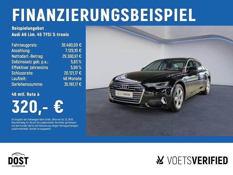 Gebraucht Audi A6 Advanced 265 PS (194 kW) 2023 Mythosschwarz metallic Limousine