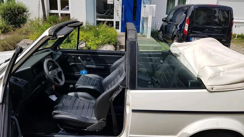 Gebraucht VW Golf Cabriolet 98 PS (72 kW) 1990 Weiß Cabrio