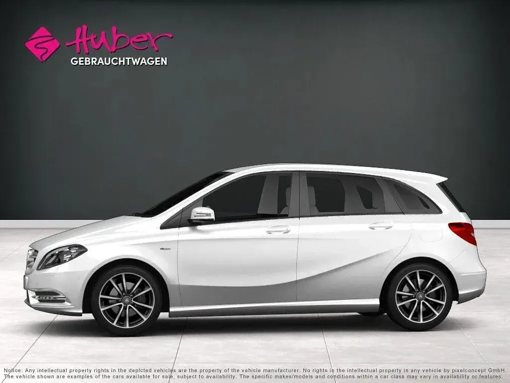 Gebraucht Mercedes B250 156 PS (114 kW) 2018 Weiß Van / Kleinbus