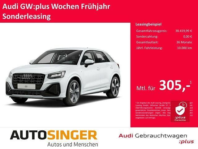 Gebraucht Audi Q2 S-Line 190 PS (139 kW) 2024 Gletscherweiß metallic SUV