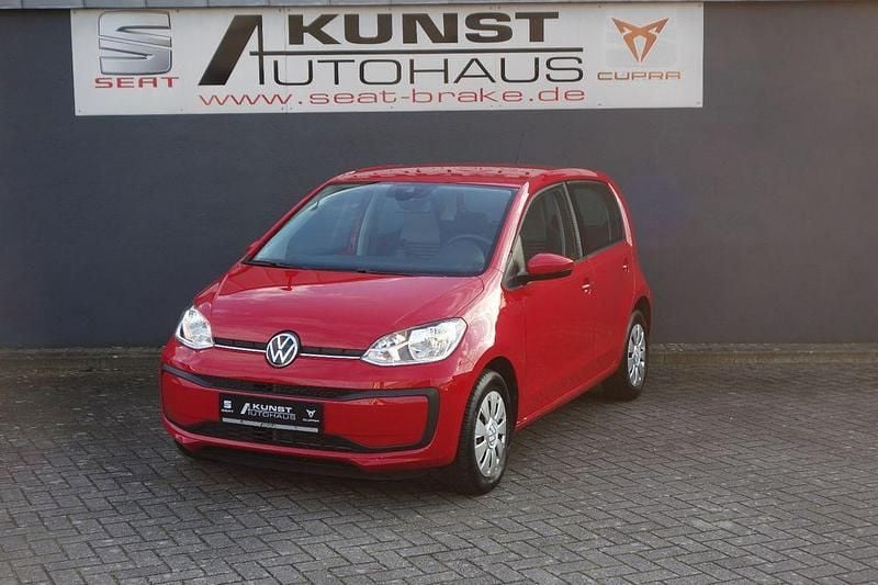 Rot Gebraucht 2021 VW up! move up! Kleinwagen | 10.990 € (Fairer Preis) - Bild 1/4