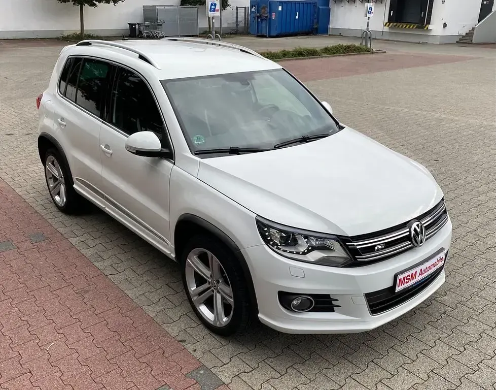 Gebraucht VW Tiguan R-line 140 PS (102 kW) 2014 Weiß SUV