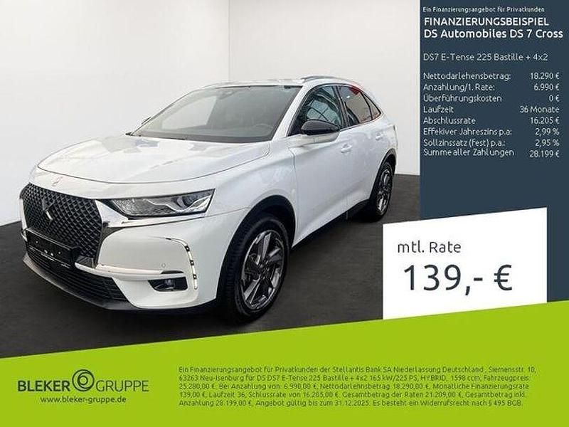 Weiss banquise Gebraucht 2022 DS Automobiles DS7 Crossback Bastille Plus SUV | 25.280 € (Fairer Preis) - Bild 1/3
