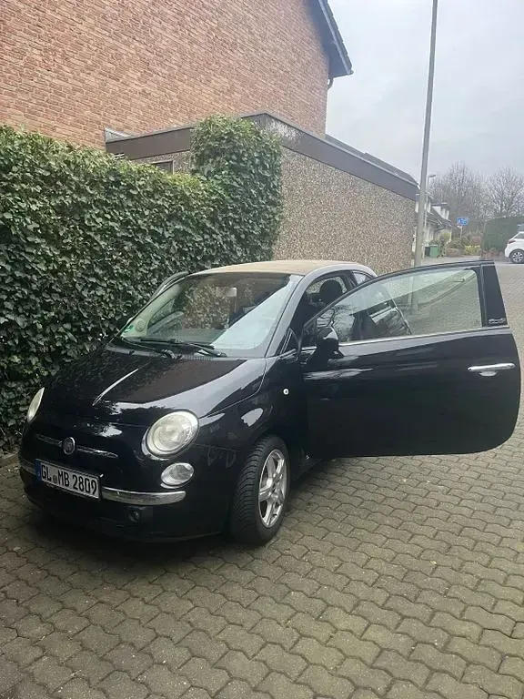 Gebraucht Fiat 500C Lounge 69 PS (50 kW) 2011 Schwarz Cabrio
